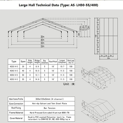 Tennis Court Tent / Sports Tent For Badminton Court